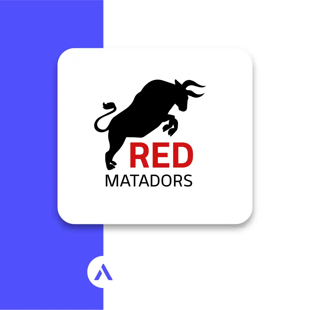 Axomont AI - Red Matadors - Logo design - 01@2x
